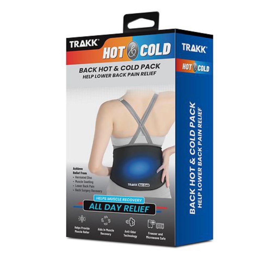 New BACK HOT & COLD PACK HELPS LOWER BACK PAIN RELIEF